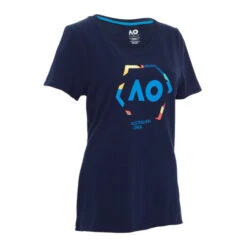 Round Logo T-Shirt Women -Wilson Tennis Apparels Sales 00055000 0 1