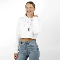 Ready To Serve Crop Hoody Women -Wilson Tennis Apparels Sales 00105000 10