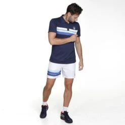 Ocean Block Stripe Smash Shorts Men 14 Ocean Block Stripe Smash Shorts Men -Wilson Tennis Apparels Sales 00178000 10