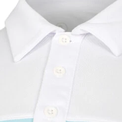 Ocean Block Stripe Tournament Polo Men -Wilson Tennis Apparels Sales 00186000 11