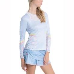 Chambray Blossom Long Sleeve Women -Wilson Tennis Apparels Sales 01353000 15