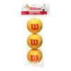 Wilson Starter Foam Balls (Stage 3) 3 Pack -Wilson Tennis Apparels Sales 0152400000 000