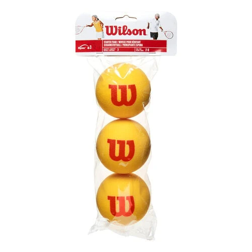 Wilson Starter Foam Balls (Stage 3) 3 Pack 3 Wilson Starter Foam Balls (Stage 3) 3 Pack