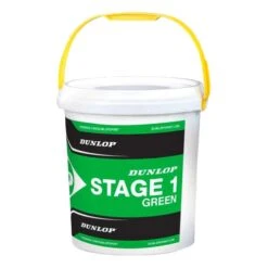 Dunlop Mini Tennis Stage 1 Green 60 Pack