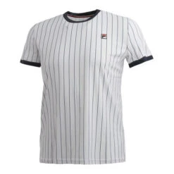 Fila Stripes T-Shirt Men -Wilson Tennis Apparels Sales 02025000 000