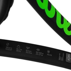 Wilson Blade 98 16x19 Countervail Black Tour Racket (Special Edition) -Wilson Tennis Apparels Sales 03224000 11