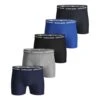 BJØRN BORG Solid Sammy Boxer Shorts 5 Pack Men -Wilson Tennis Apparels Sales 03523000 000