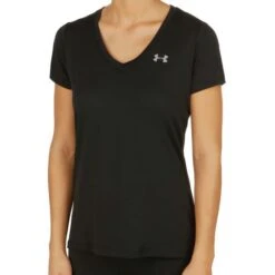 Under Armour Tech Solid T-Shirt Women -Wilson Tennis Apparels Sales 03833000 10