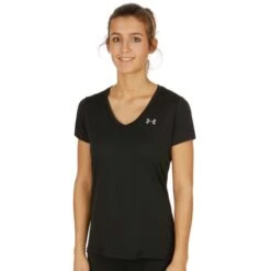 Under Armour Tech Solid T-Shirt Women -Wilson Tennis Apparels Sales 03833000 12