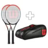 Wilson 2 X Clash 100 Plus Tennis Bag -Wilson Tennis Apparels Sales 03870000 000 1