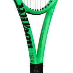 Wilson Blade 100L V8 Bright Neon Green Tour Racket -Wilson Tennis Apparels Sales 04008000 10