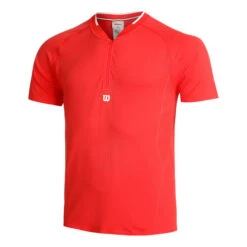 Wilson Players Seamless Zip Henley 2.0 T-Shirt Men