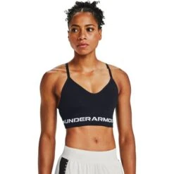 Under Armour Seamless Low Long Sports Bras Women -Wilson Tennis Apparels Sales 07376000 13
