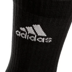ADIDAS Essentials Cush Crew Sports Socks 3 Pack -Wilson Tennis Apparels Sales 12545000 13