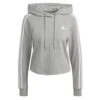 ADIDAS 3-Stripes FT Crop Hoody Women -Wilson Tennis Apparels Sales 15525000 000