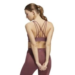 ADIDAS Velcro Studio Mid Stripes Sports Bras Women -Wilson Tennis Apparels Sales 17099000 14