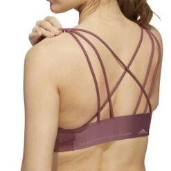 ADIDAS Velcro Studio Mid Stripes Sports Bras Women -Wilson Tennis Apparels Sales 17099000 19