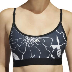 ADIDAS Training Flower Light-Support Sports Bras Women -Wilson Tennis Apparels Sales 17107000 18