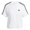 ADIDAS Essentials 3-Stripes Single Jersey Crop T-Shirt Women -Wilson Tennis Apparels Sales 17754000 000