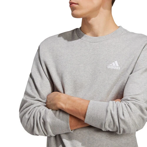 ADIDAS Essentials French Terry Embroidered Small Logo Sweatshirt Men 7 ADIDAS Essentials French Terry Embroidered Small Logo Sweatshirt Men - Image 5