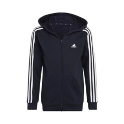 ADIDAS 3-Stripes Fleece Full-Zip Hoodie Boys