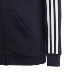 ADIDAS 3-Stripes Fleece Full-Zip Hoodie Boys -Wilson Tennis Apparels Sales 18065000 11