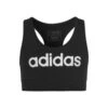 ADIDAS Linear Logo Cotton Sports Bras Girls 2 ADIDAS Linear Logo Cotton Sports Bras Girls -Wilson Tennis Apparels Sales 18115000 000