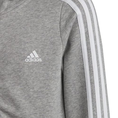 ADIDAS 3 Stripes Zip Hoodie Girls 5 ADIDAS 3 Stripes Zip Hoodie Girls - Image 3