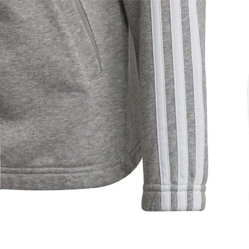 ADIDAS 3 Stripes Zip Hoodie Girls 6 ADIDAS 3 Stripes Zip Hoodie Girls - Image 4