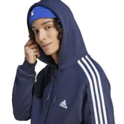 ADIDAS 3 Stripes Freelift Full-Zip Hoodie Men -Wilson Tennis Apparels Sales 18357000 16