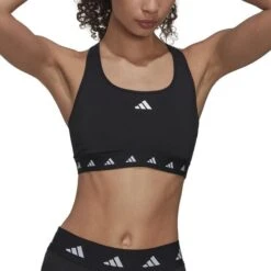 ADIDAS Power Medium-Support Tech-Fit Sports Bras Women -Wilson Tennis Apparels Sales 18505000 17