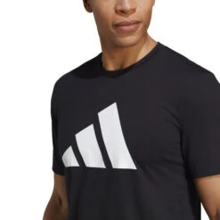 ADIDAS Training Essential Feel Ready Logo T-Shirt Men -Wilson Tennis Apparels Sales 18530000 16