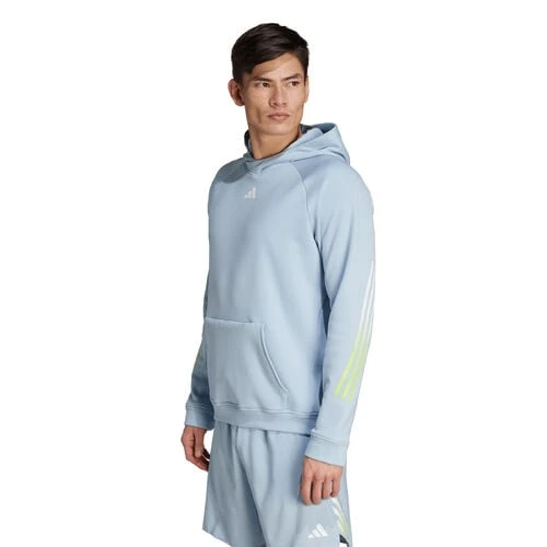 ADIDAS Training Icons 3 Stripes Zip Hoodie Men 4 ADIDAS Training Icons 3 Stripes Zip Hoodie Men - Image 2