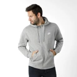 Nike Sportswear Club Zip Hoodie Men -Wilson Tennis Apparels Sales 50098000 24