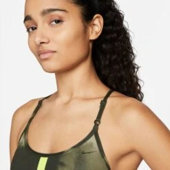Nike Dri-Fit Indy DYE All Over Print Sports Bras Women -Wilson Tennis Apparels Sales 55874000 15