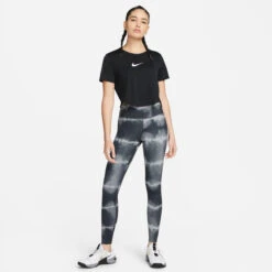 Nike Dri-Fit One Luxe Mid-Rise All Over Print Tight Women -Wilson Tennis Apparels Sales 55882000 19