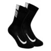 Nike Multiplier Crew Sports Socks 2 Pack -Wilson Tennis Apparels Sales 56446000 000