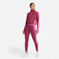 Nike Dri-Fit Half-Zip Long Sleeve Women -Wilson Tennis Apparels Sales 56707000 15