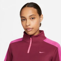 Nike Dri-Fit Half-Zip Long Sleeve Women -Wilson Tennis Apparels Sales 56707000 18