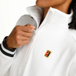 Nike Dri-Fit Court Heritage 1/4 Zip Sweatshirt Women -Wilson Tennis Apparels Sales 57383000 0 4